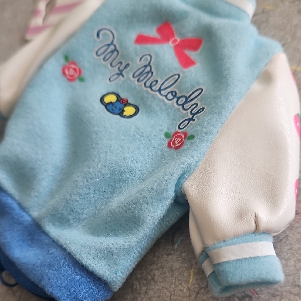 Sanrio My Melody Blue and White Jacket Keychain - Picture 9 of 14
